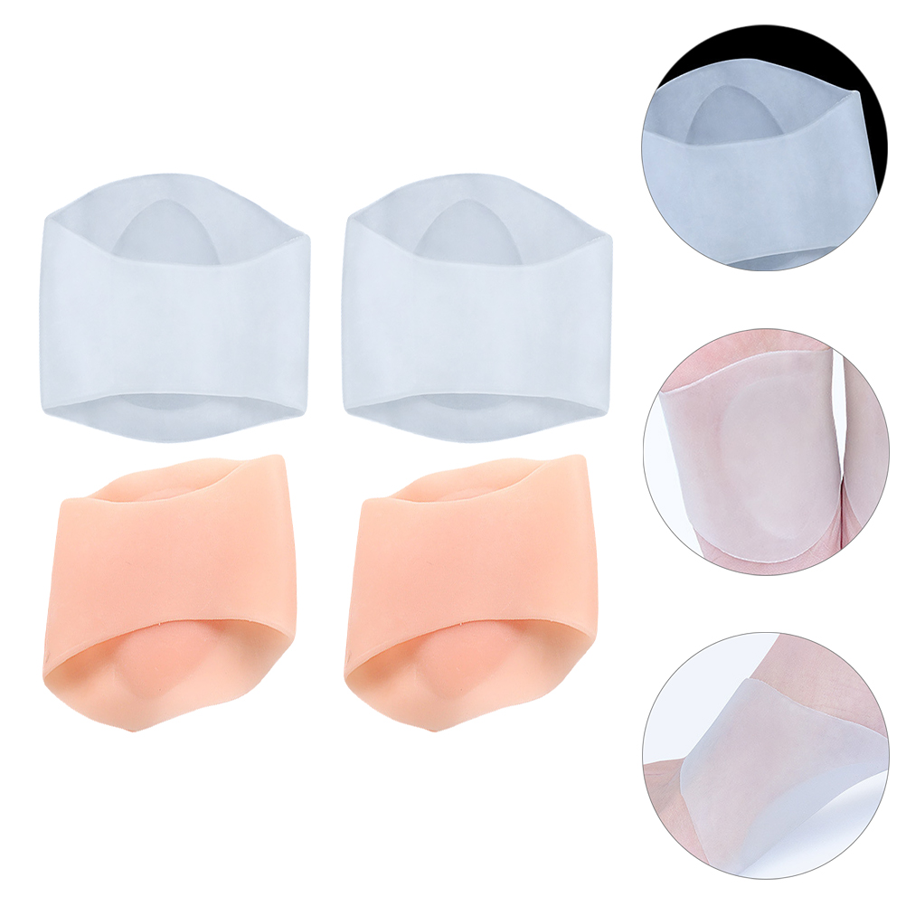 2 Pairs Practical Silicone Arch Foot Pads Foot Care Tool Arch Foot Pads