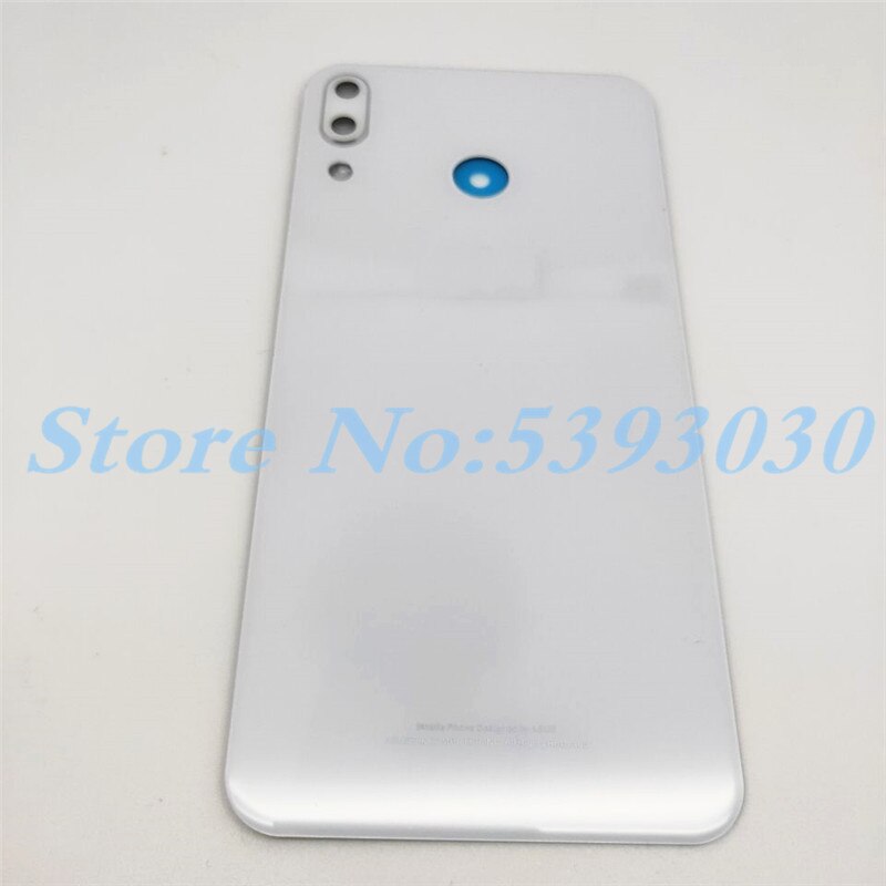 Couvercle de batterie arrière pour Asus Zenfone 5 ZE620KL 5Z ZS620KL, panneau de réparation, verre avec caméra, Original: White