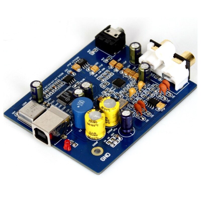 Usb Decoder Board ES9028K2M + SA9023 Koorts Audio Dac Geluidskaart Decodering Module Diy Voor Versterkers Home Theater