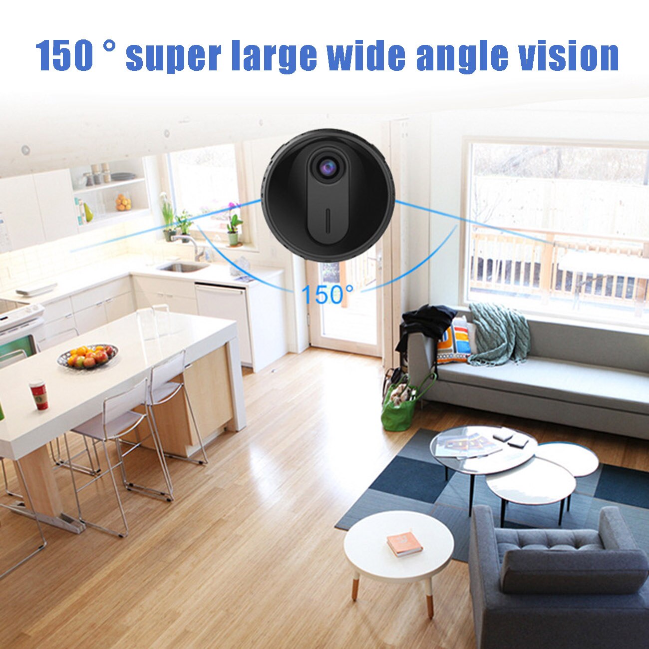 200W Pixels Home Security Camera HD 1080P WiFi Camera Night Vision Motion Detection Actie Camera Motion Sensor Camcorder