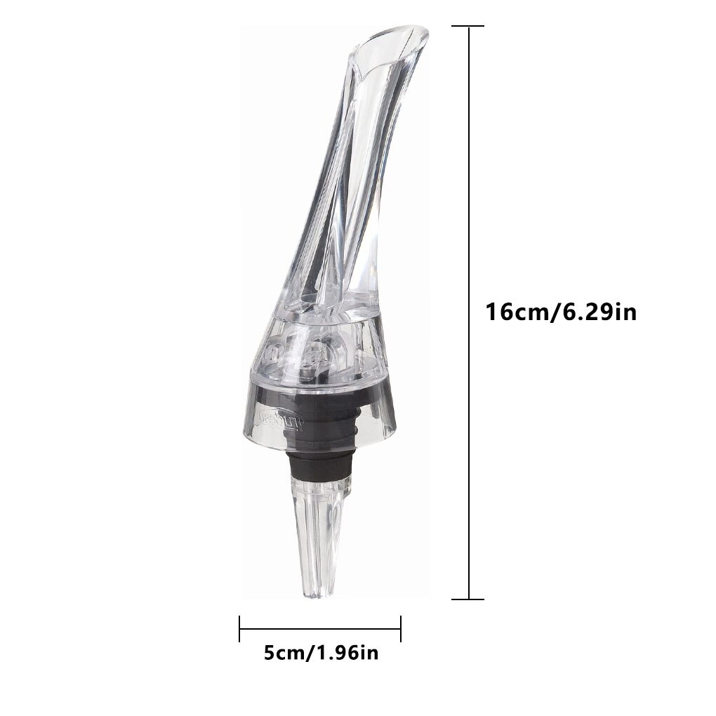 1Pc Acryl Beluchten Schenker Decanter Wijn Beluchter Tuit Pourer Draagbare Wijn Beluchter Schenker Wijn Accessoires Wijn Decanter