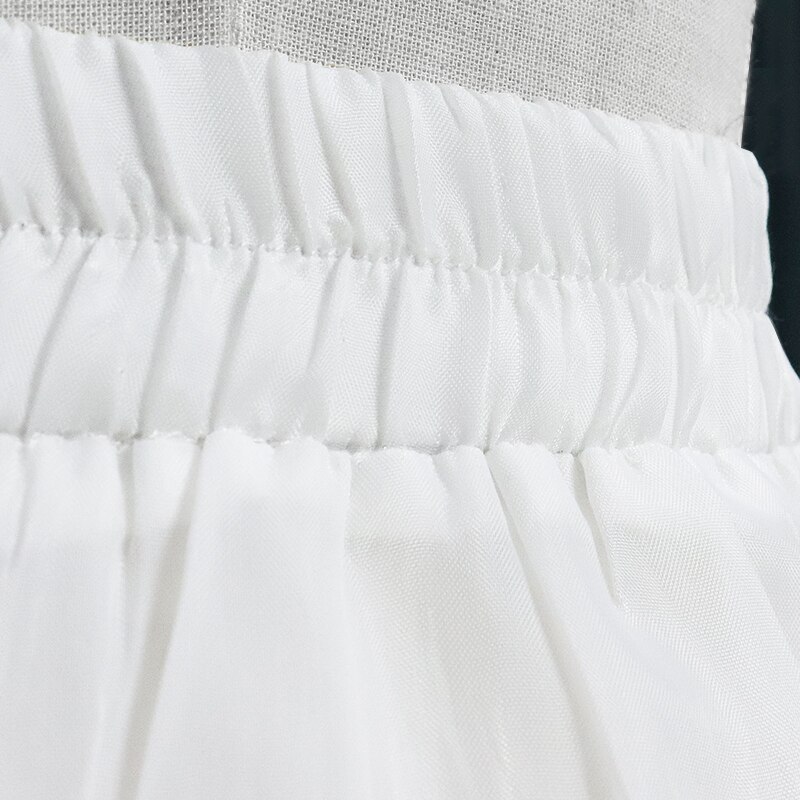 Sottoveste per bambini matrimonio crinolina da sposa Lady Girls sottogonna per festa A-Line elastico in vita balletto gonna Tutu