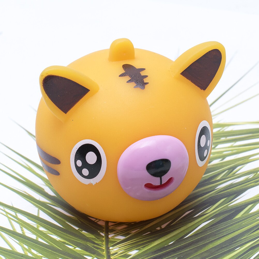 Jouet pour enfant et adulte, anti-Stress, balle molle, Jabber, Animal parlant, amusant: S Tiger