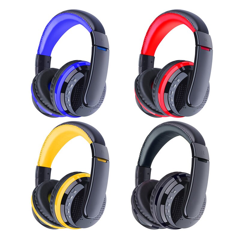 MX666 Wireless Headset Head-mounted Bass Stereo Auriculares bluetooth Support Micro SD TF Card Microphone Gaming Earphone