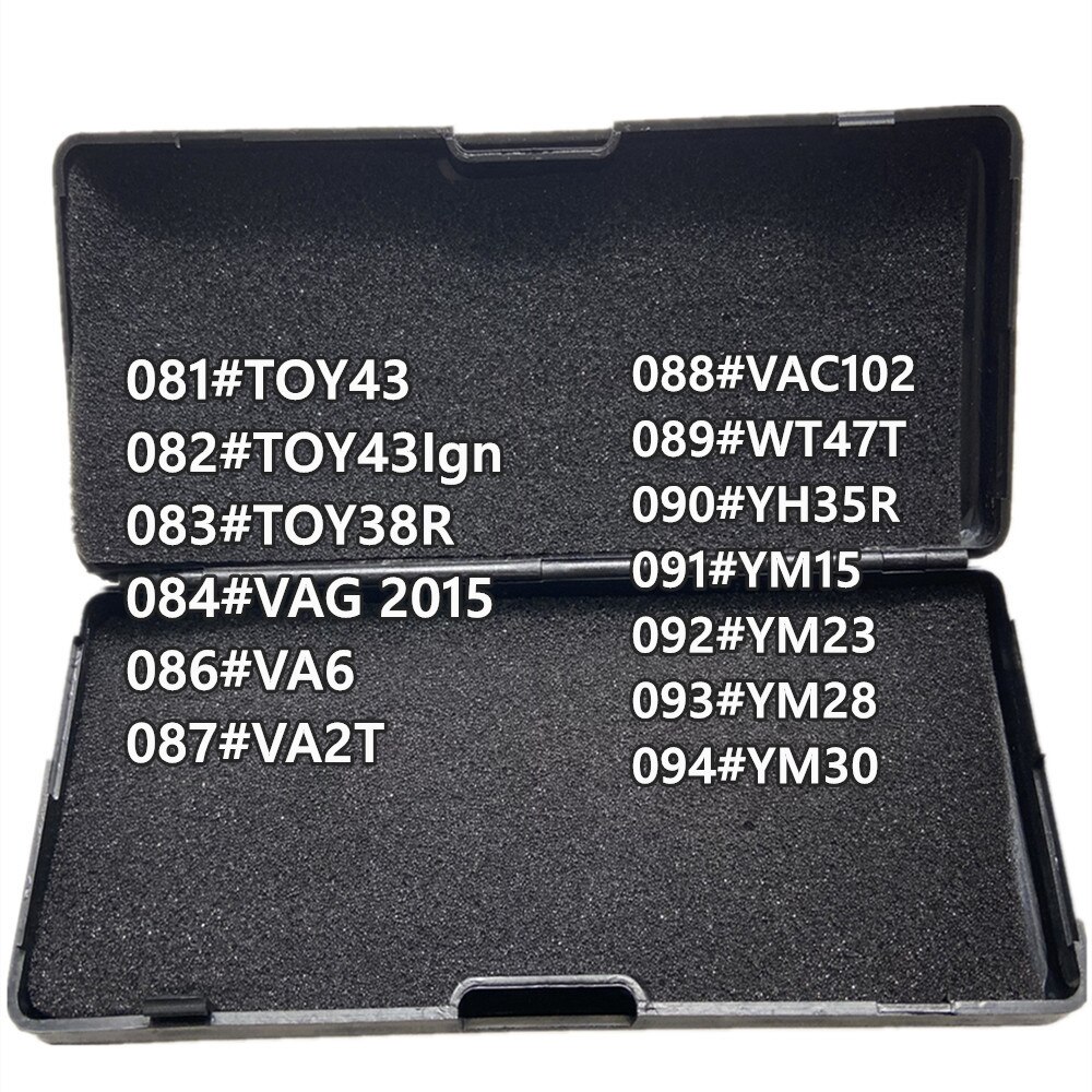 Lishi Outil 2 en 1 HU66 2in1 Lishi Décodeur Outils HU100 HU64 HU83 HU92 HU100R HU101 VA2T V.3 Ign/Dr/Bt D&#39;allumage