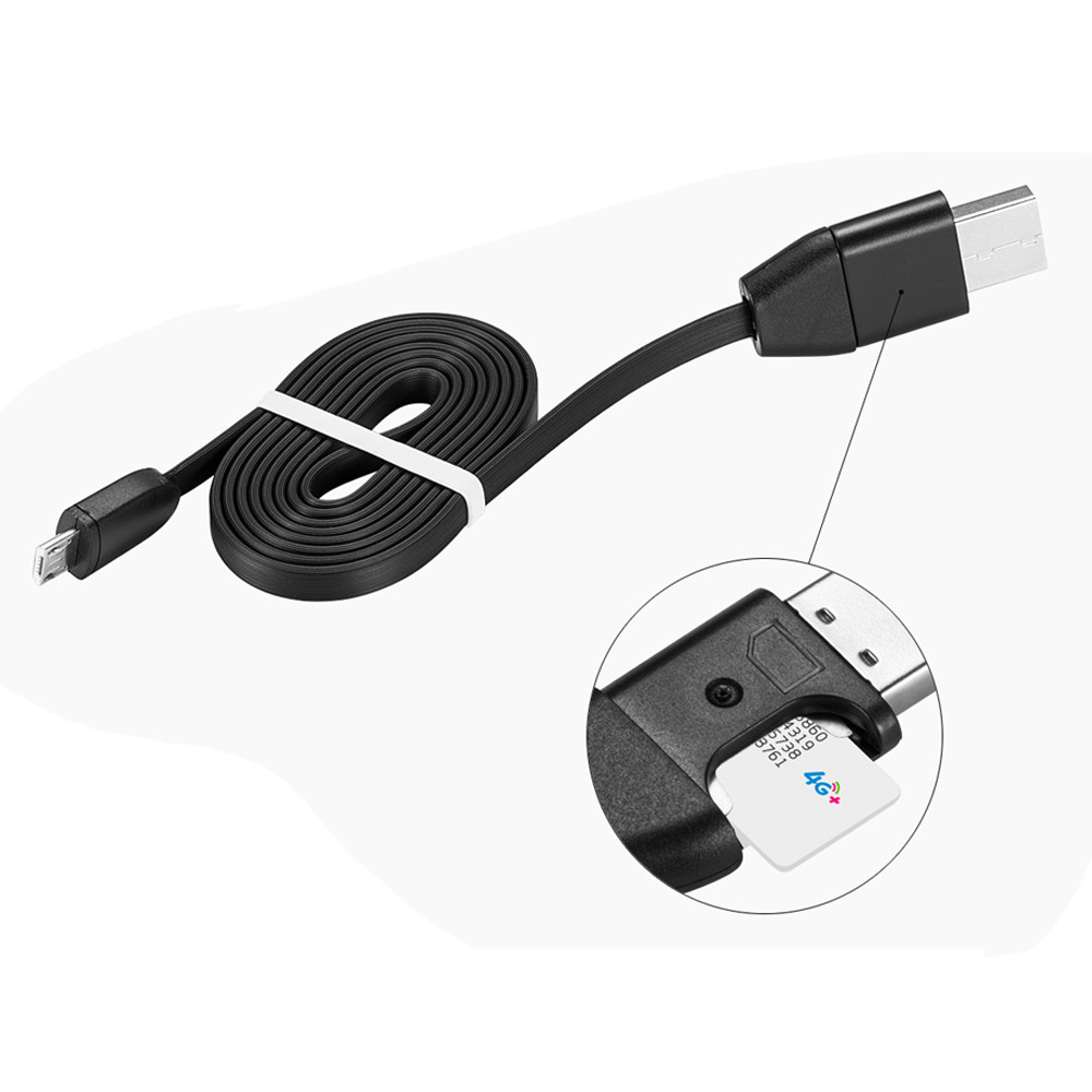 Localizador GPS Excelvan cable cargador micro-USB para escuchar voz GSM GPRS en tiempo Real para todos los vehículos H0305