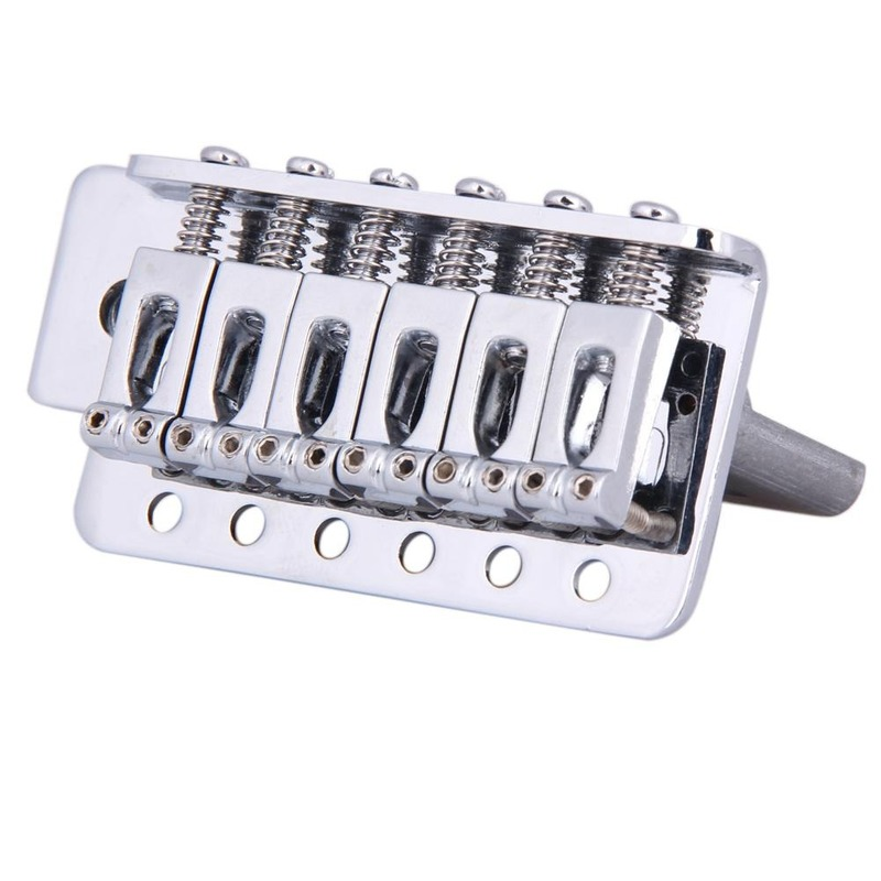 6-saitige Gitarrenbrücke, Sattel-Saitenhalter für Gitarre, Strat SQ ST, E-Gitarre, Tremolo-Brücke, Standard-Gitarrenzubehör