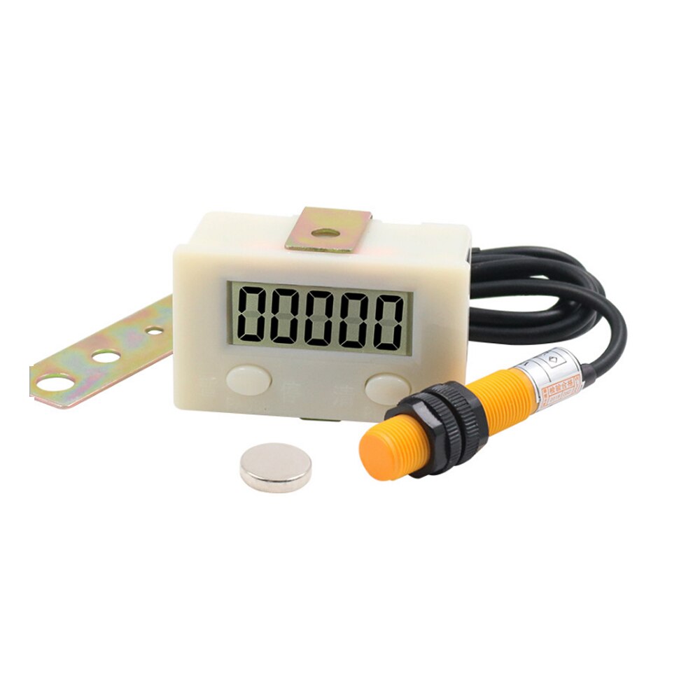 Electronic Digital Display Counter Proximity Industrial Magnetic Sensor Switch Punch Counter Automatic Induction Counter Meter