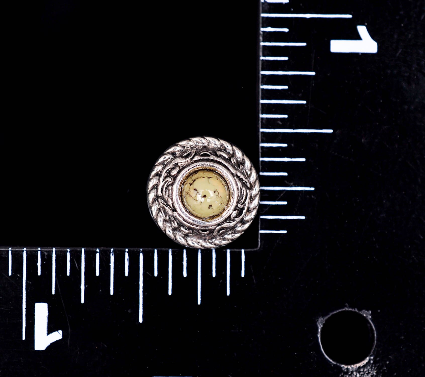 10 stuks antieke bloemen gesneden touw zijkant westerse turquoise metalen ronde concho knoop voor lederwaren bagage handtas zadel decoratie