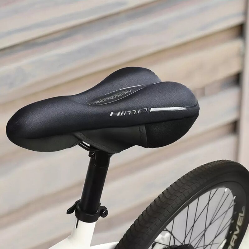 Himo-asiento para bicicleta eléctrica C20 Z20 C26, asiento Original para bicicleta eléctrica, cojín suave para ciclismo con accesorios de luz