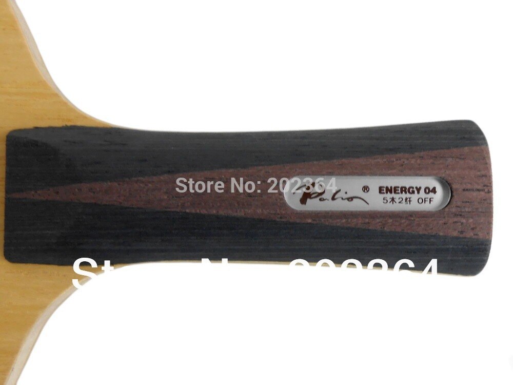 Palio ENERGY04 ENERGY 04 ENERGY 04 ENERGY-04 hoja de tenis de mesa de madera + 2 fibras, para raqueta de ping pong