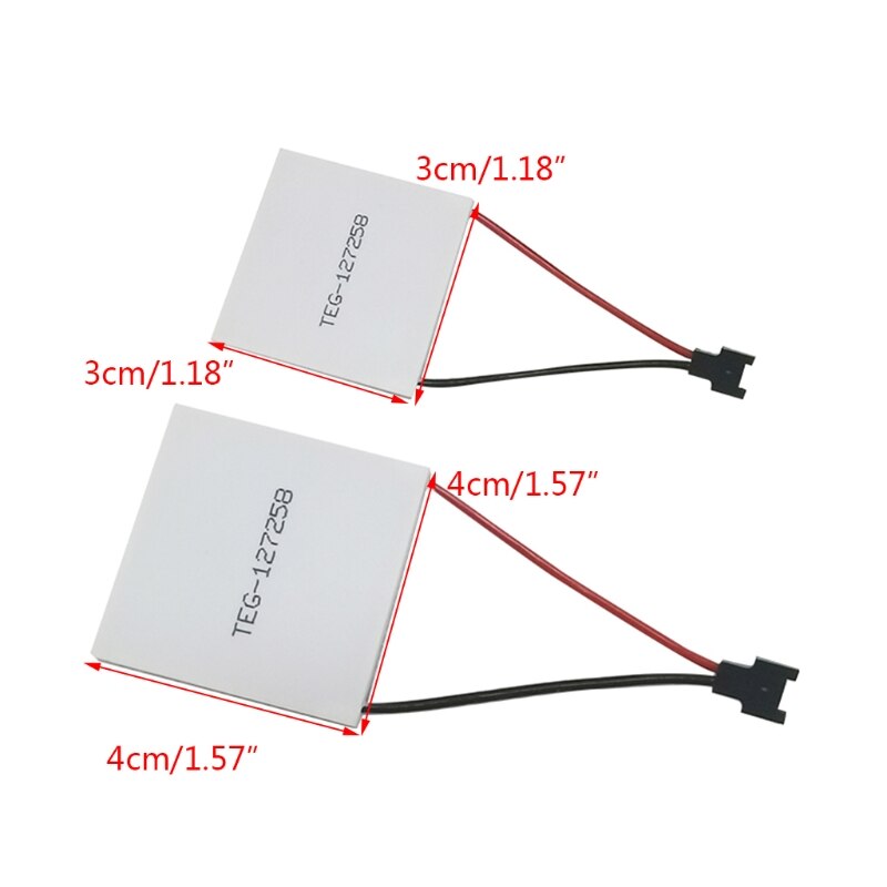 50LB Semiconductor Thermoelectric Generator Thermoelectric Cooler Peltier Parts Refrigeration Module 40x40mm 30x30mm