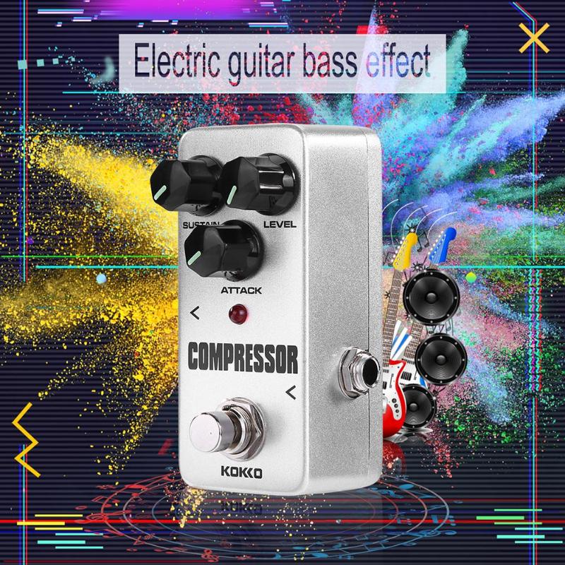 Kokko kitara pedaaliefekti kompressori booster särö overdrive sähköbassokitaraefektit aidot ohitussoittimet