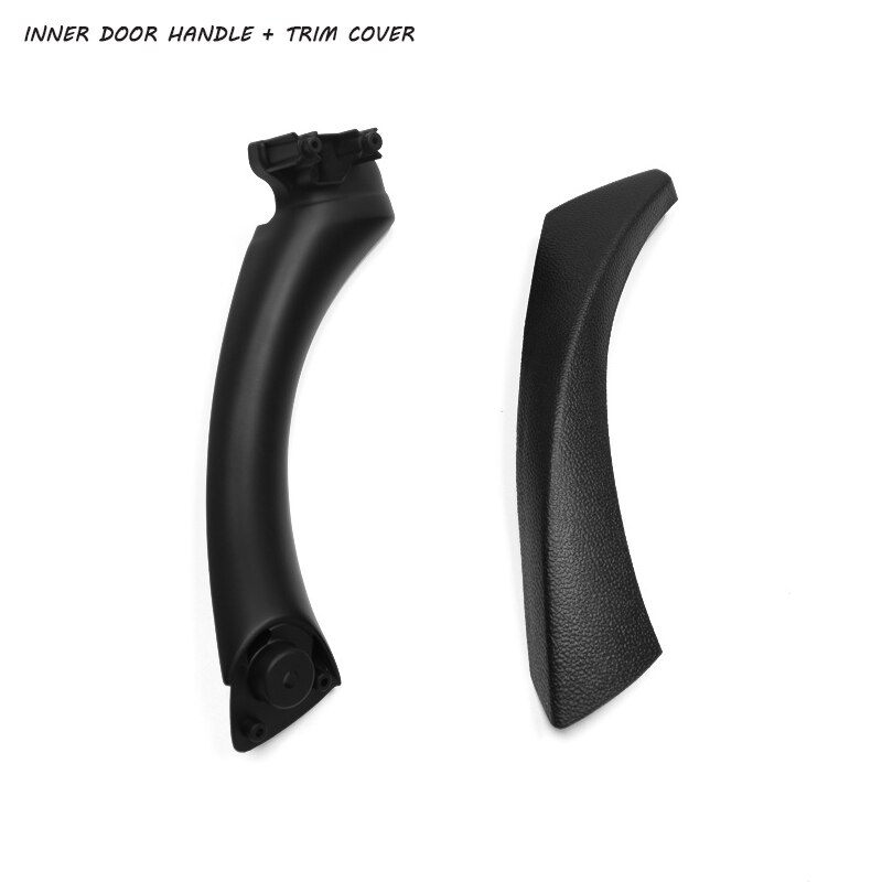 Right + left Car Interior Handle Inner Door Armrest Panel Pull Trim Cover For BMW 3 series E90 E91 328 325 330 318 335