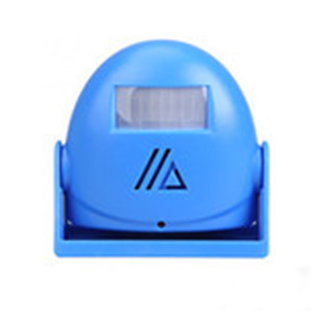 Shop Door Bell Visitor Entry Alert Door Chime PIR Motion Sensor Welcome Driveway: Blue
