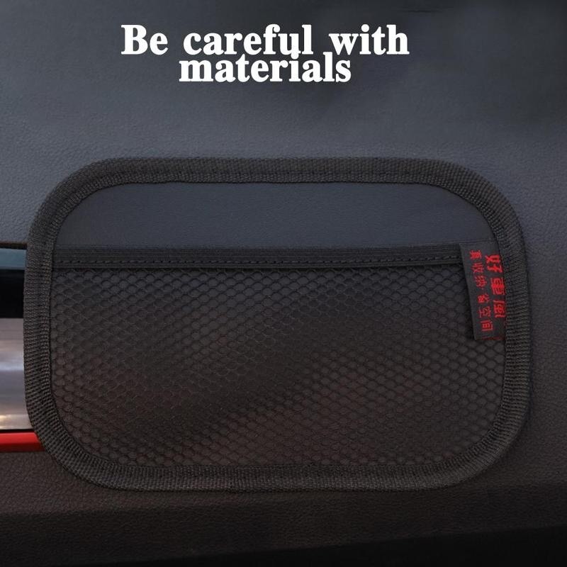 Car Net Pocket Handbag Car Storage Net Bag Stowing Multi-use Fabric Oxford Organizer Automotive Seat Car Pocket Tidying Bac X9S8