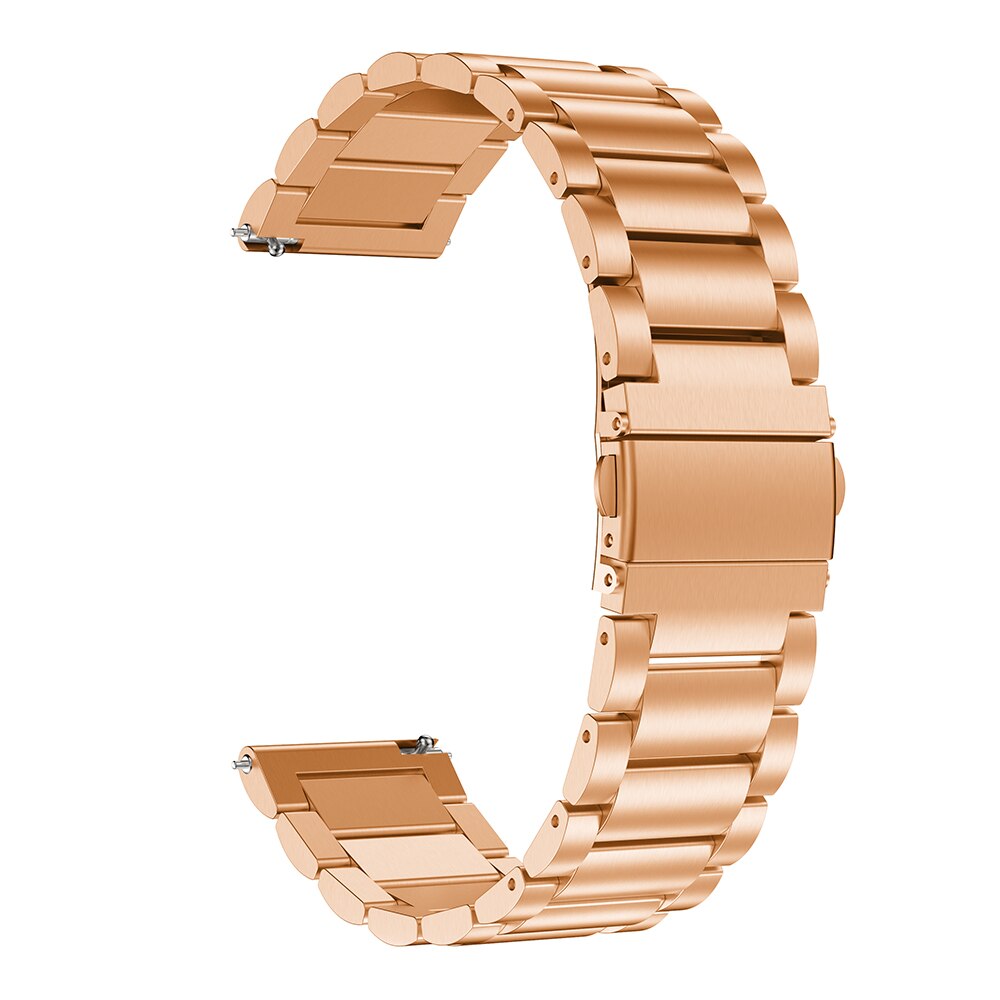 Milanese pulseira de metal para amazfit gts bip s gtr 42mm banda inteligente pulseira de aço inoxidável para huawei relógio gt 2 42mm pulseira