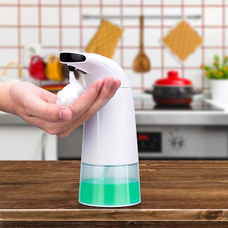 Automatische Touchless Zeep Smart Dispenser Fles Schuim Dispenser Voor Keuken Badkamer Schuimende Zeep Pomp Fles