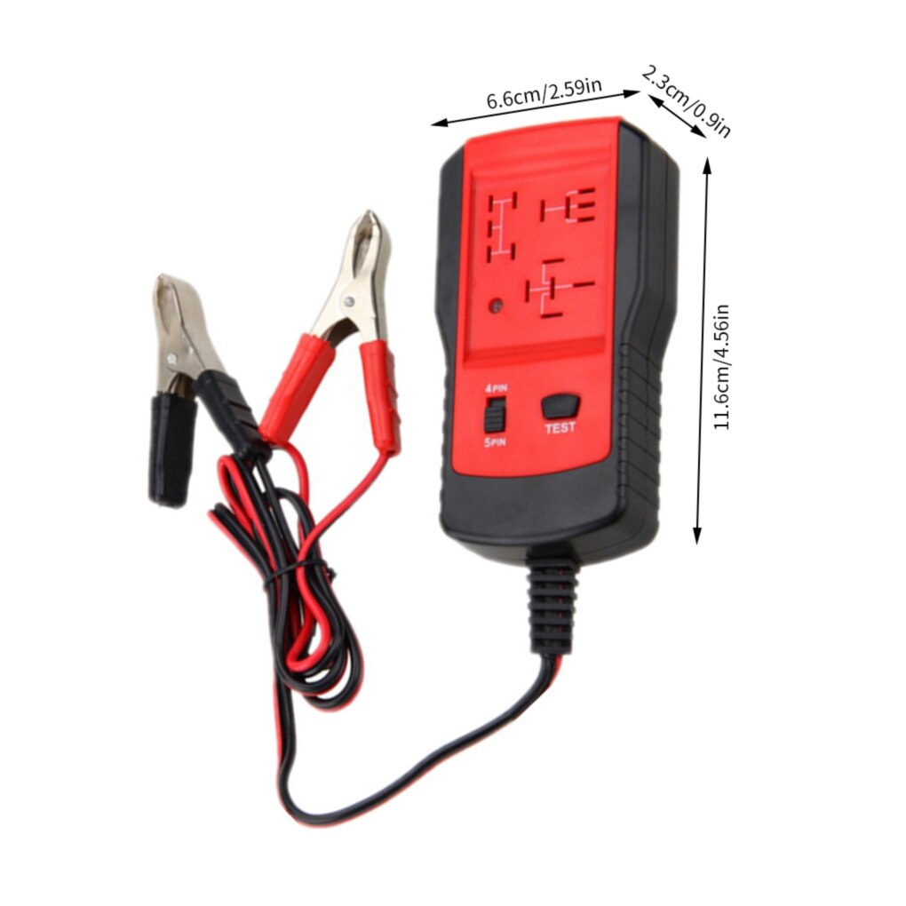 12V Car Electronic Automotive Relay Tester Universal Cars Auto Battery Checker Circuit Detector Analyzer Auto Diagnostic Tools