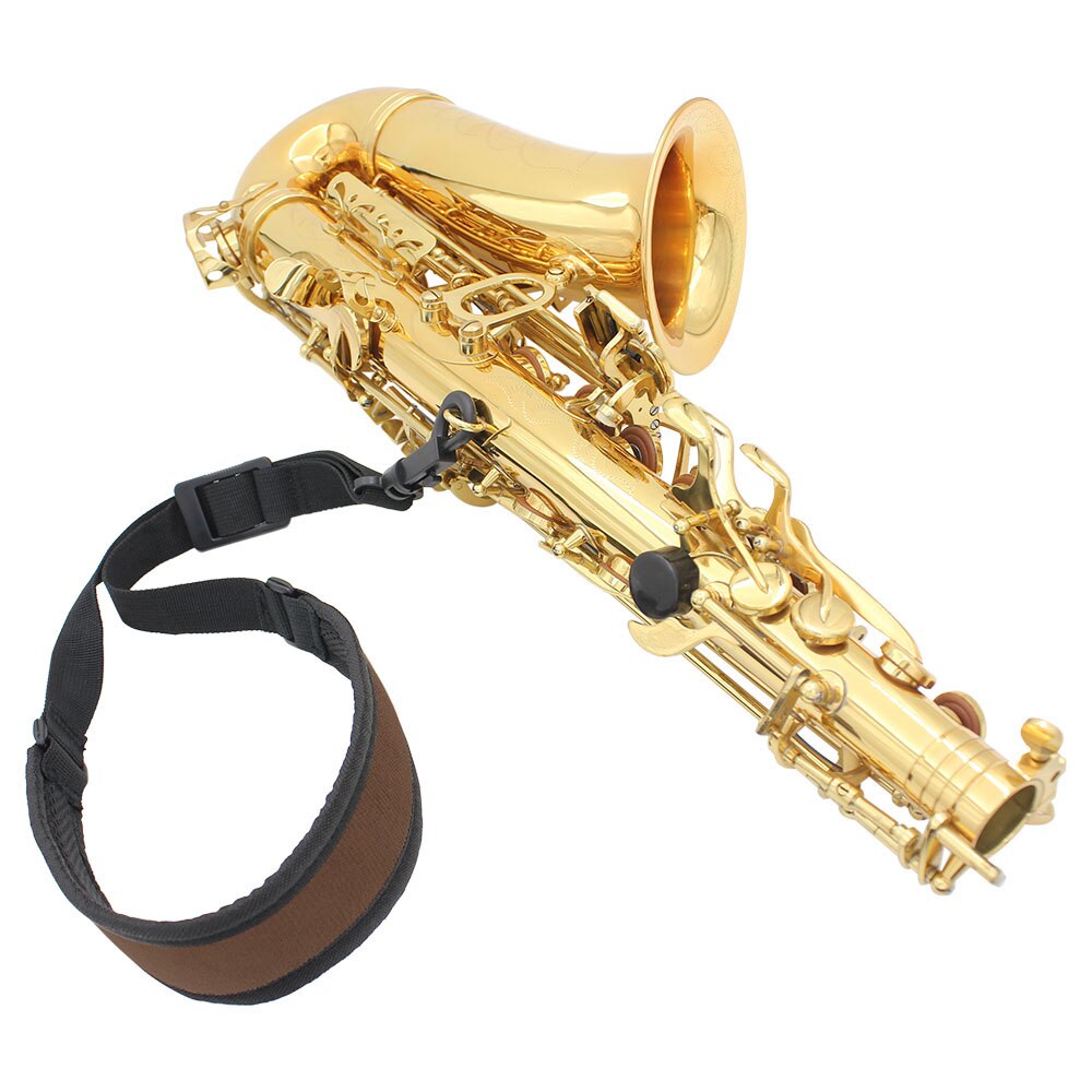 Verstelbare Sax Schouderriem Altviool Tenor Sopraan Saxofoon Harnas Borst Schouderriem Nylon met Haak