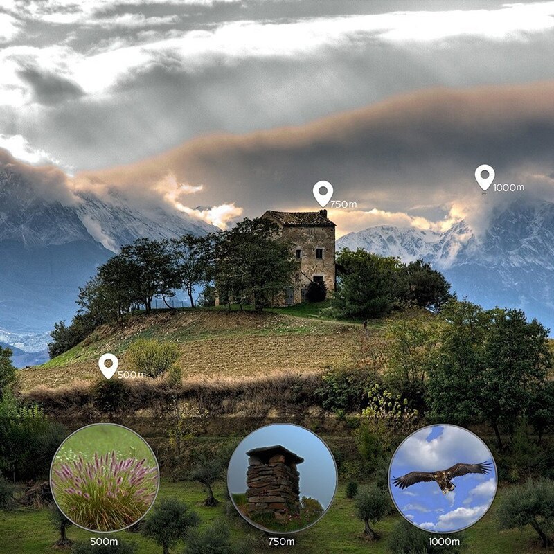 High Power 25X30 Monocular Vision Monocular Pirate Monocular with Free Leather Bag