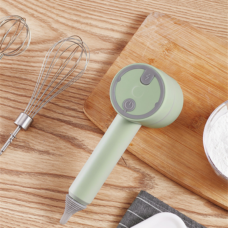 Home Wireless Electric Whisk USB Charging Handheld Electric Whisk Baking Mixing Machine
