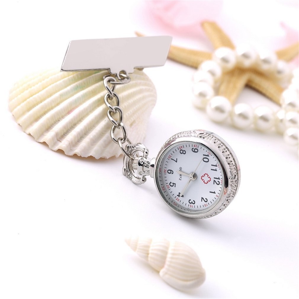 Stylish Stainless Steel Nurse Nurse Watch Pocket Watch Dial Quartz Nurse Watch Chest Table