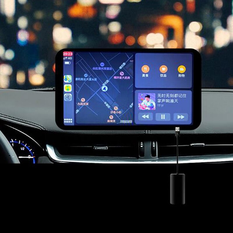 1Pc Carlinkit Usb Carplay Dongle Adapter Voor Android Systeem Auto Gps Auto Screen Smart Link Navigatie Speler