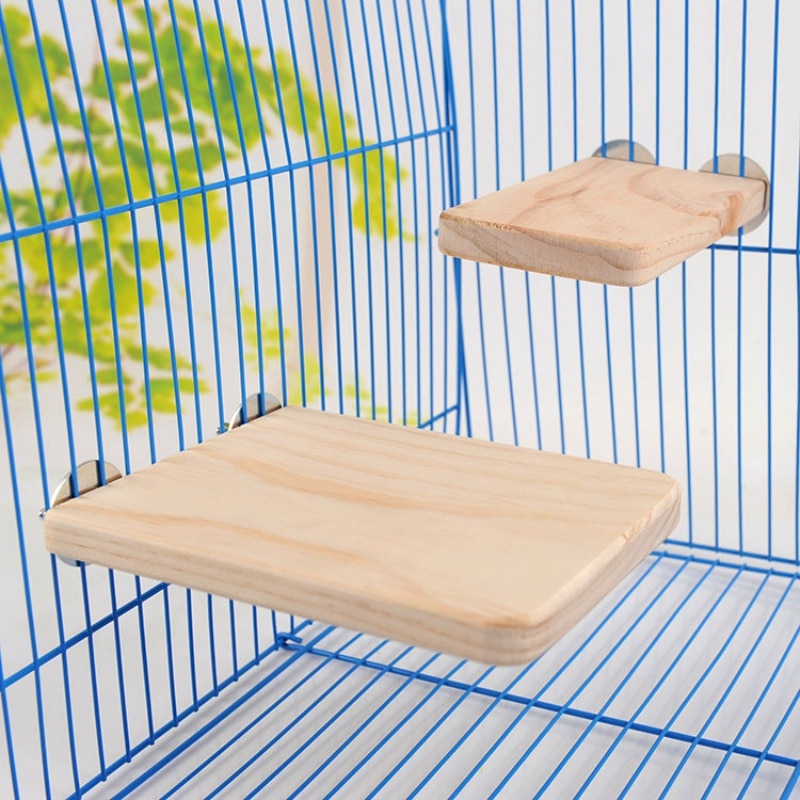 Kleine Dieren Oefening Speelgoed Duurzaam Baars Voor Kooi Houten Springen Platform Springplank Voor Hamster