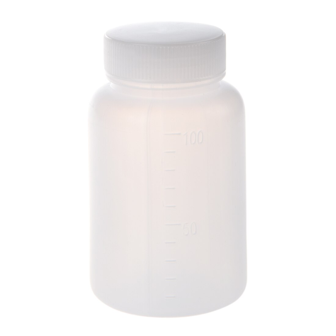 Laboratory Chemical Storage Case White Plastic Widemouth Bottle 100mL