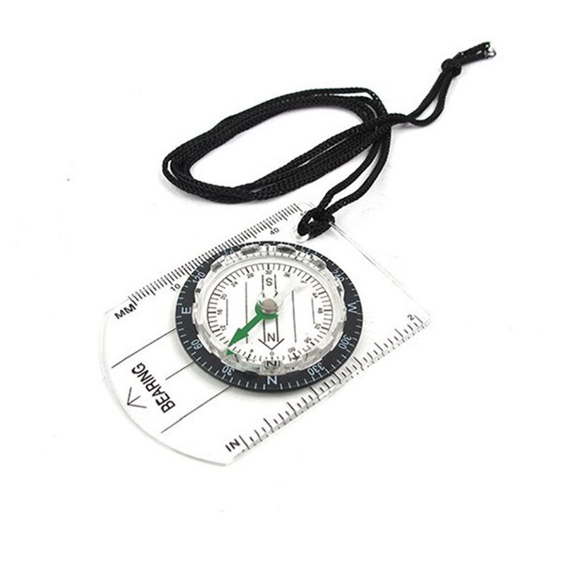 Portable Outdoor Multi-Functional Compass Refers To The North Needle Map Scale Scale Outdoor Equipment Compass