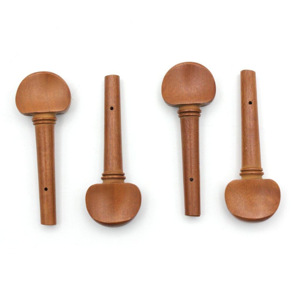 4 stks 4/4 Viool Fiddle Tuning Peg Set Jujube Hout Houten Vervanging voor 4/4 Viool