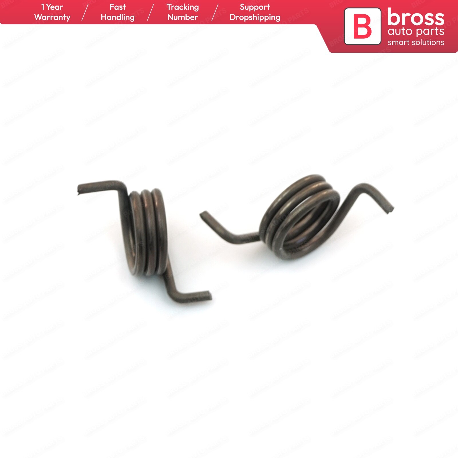 BDP653 2 Pieces Car Door Lock Actuator Repair Springs Right and Left for Mercedes A W169 B W245 R w251 ML W164 GL X164