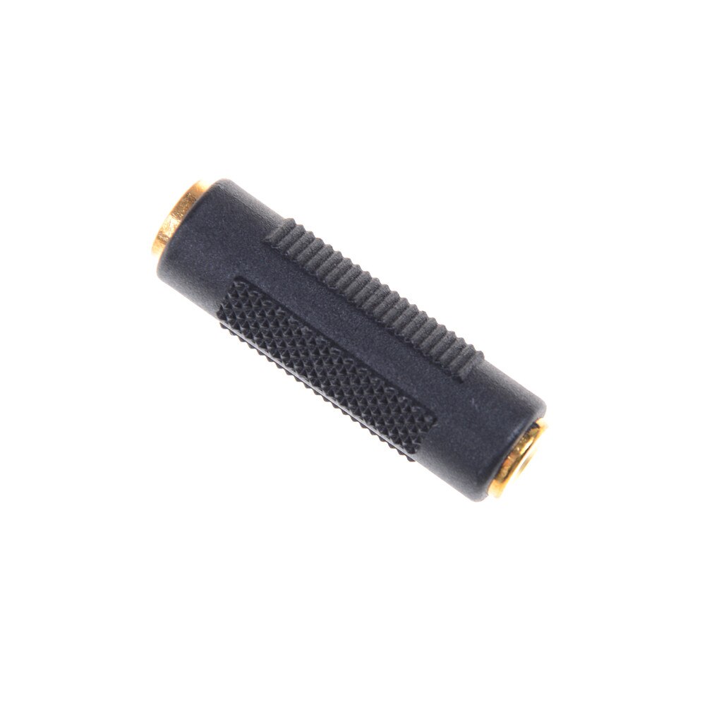 1Pc Vergulde 3.5 Mm Female Naar 3.5 Mm Vrouwelijke Jack Stereo Koppeling Adapter