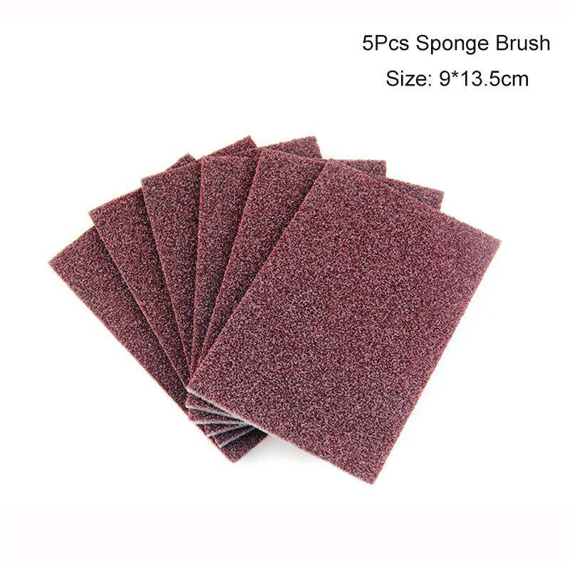 Magic Spons Carborundum Keuken Spons Gum Voor Huishoudelijke Pan Pot Schotel Sponzen Keukengerei Household Cleaning Tools: 5pcs