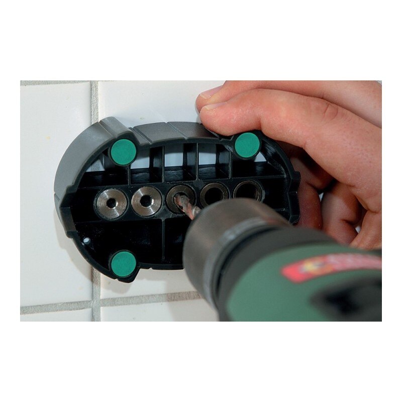 WOLFCRAFT 4685000-Accumobil Guide de perçage mobile diam 4 5 6 8 10mm