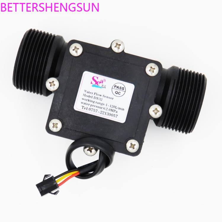 Hall-stroomsensor  dn32-inch stroomsensor 1.25- inch stroomsensor voor industriële vloeistofstroommeter