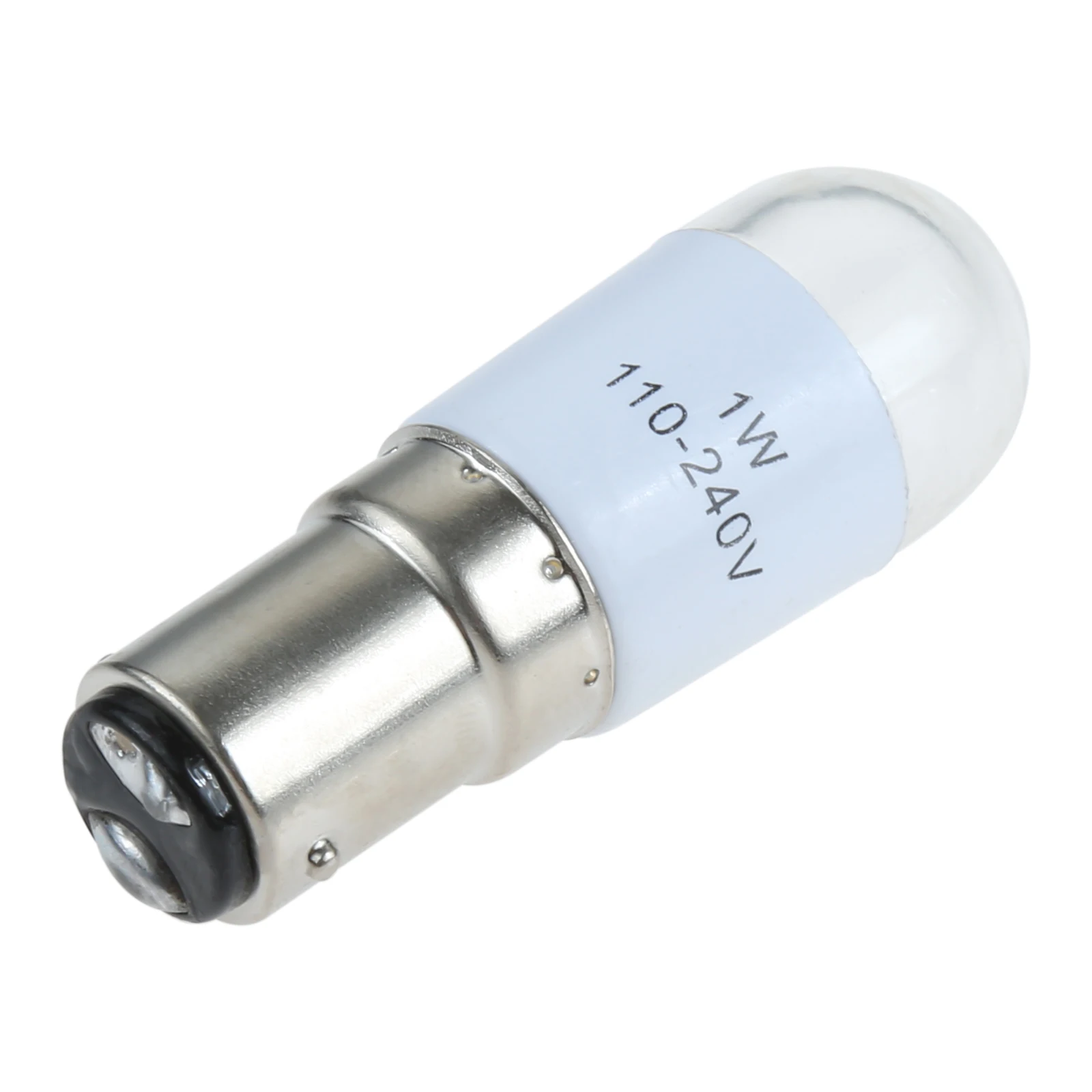 1pc Household Sewing Machine Light Universal LED Bulb BA15D/E14/E12 110-220V 1W Illuminate Lamp Threaded /Plug-in Craft DIY: Light Grey