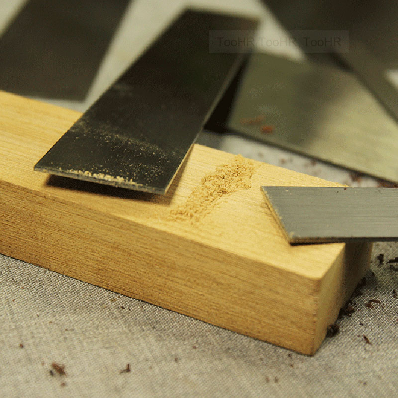 Woodworking Card Scraper Set Thicken Hardened Cabinet Scraper Card Scraping Rectangle knife Smooth Wood Deburring Carpentry Tool