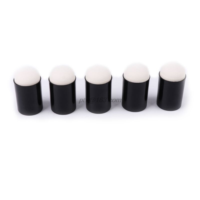 40pcs Finger Sponge Daubers Painting Ink Pad Stamping Brush Craft Case Art Tool with Box Scrapbooking DIY Crafts