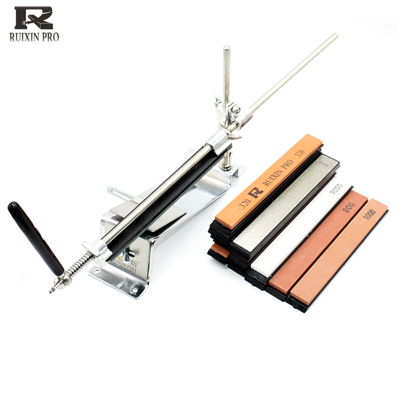 Fixed angle knife sharpener sharpening 120 3000 grit corundum diamond whetstone oil stone honing stones kitchen tools