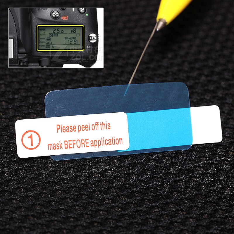 Deerekin HD Nano-coating Screen Protector w/ Top LCD Film for Nikon D7200 D7100 D850 D810 D800 D750 D780 D610 D600 Camera