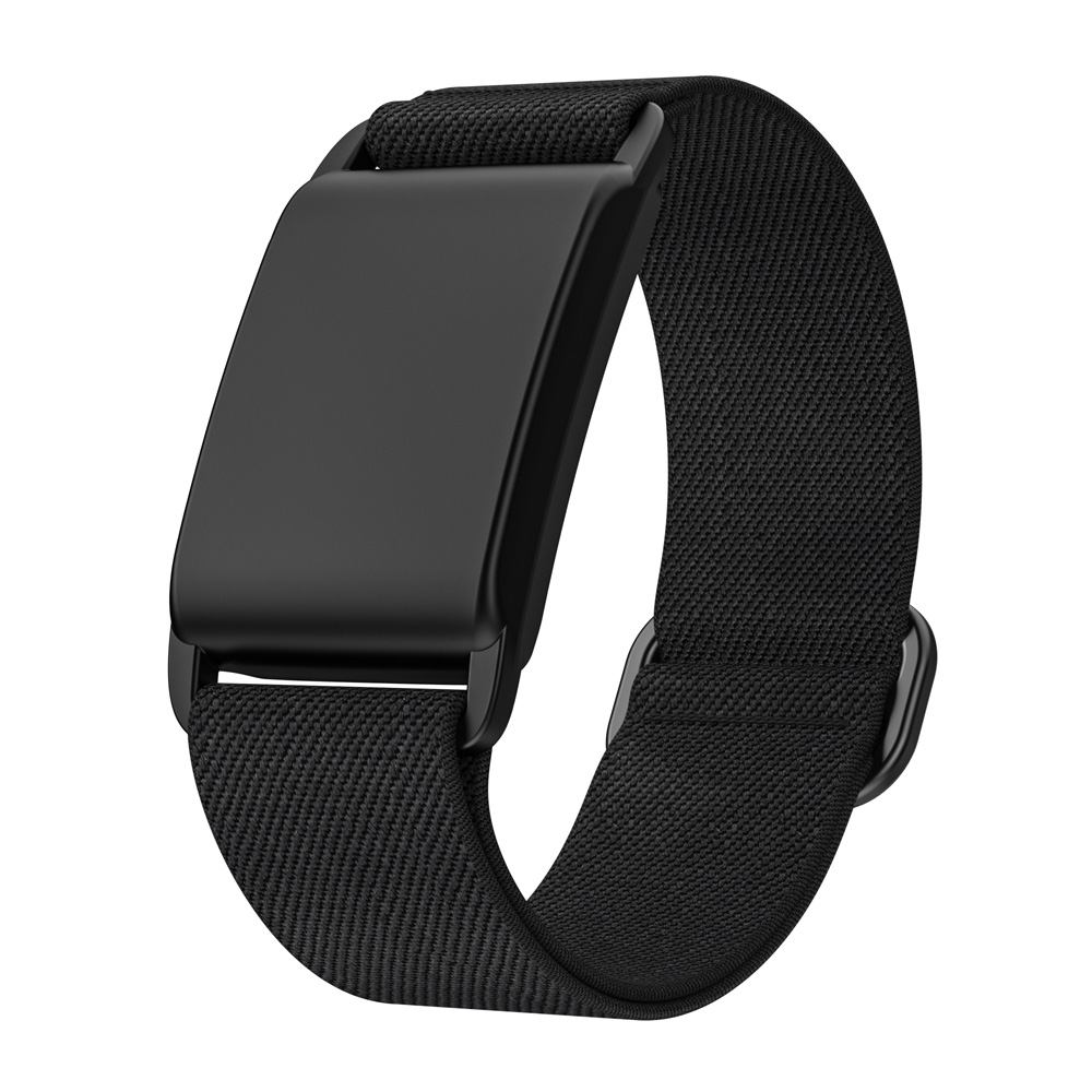 1x nylon+pc løkkeremme til armbånd til whoop 4.0 smartwatch-udskiftningsremme: Hvid