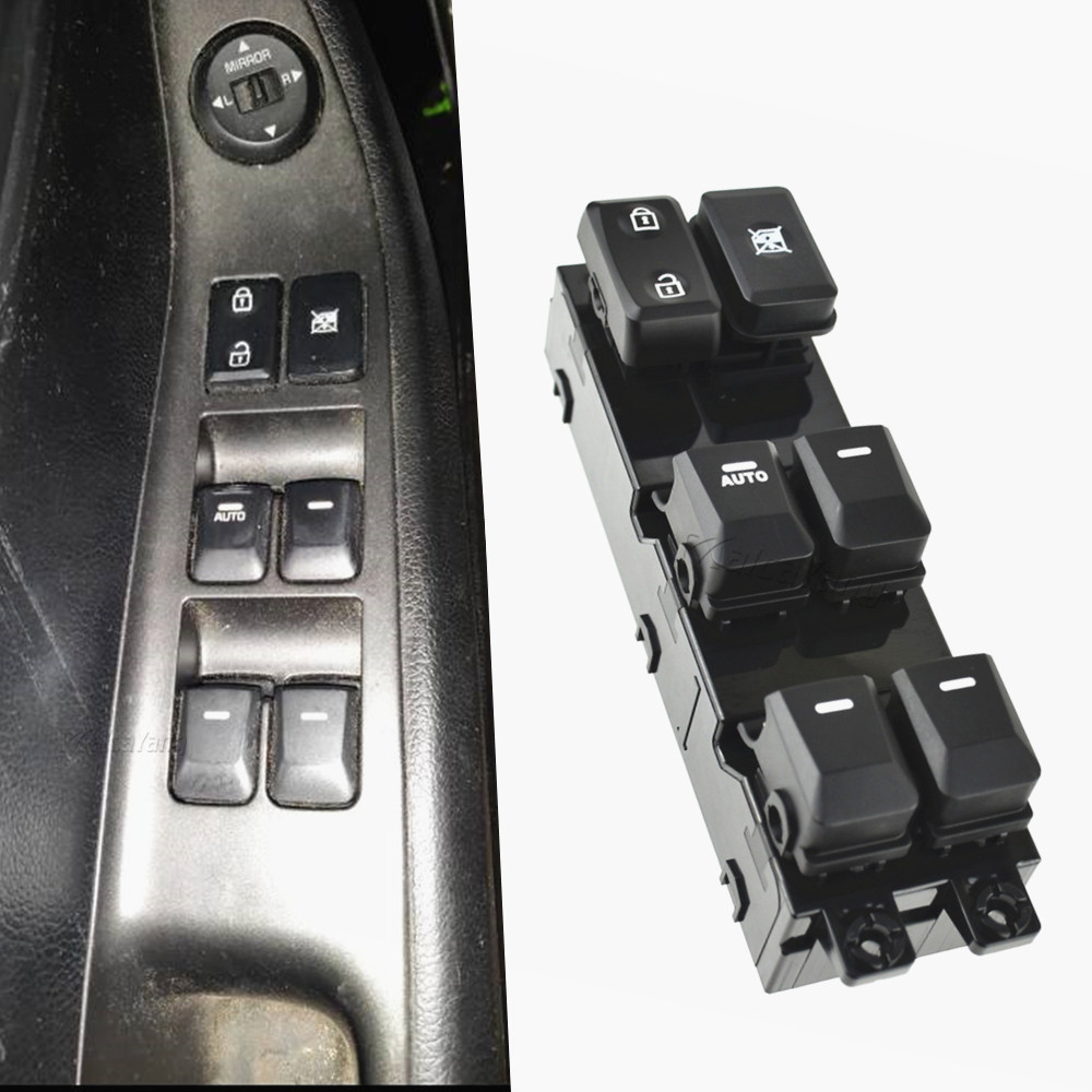 Electric Power Master Window Control Switch Button For Kia Morning Kia Picanto TA 93570-1Y200