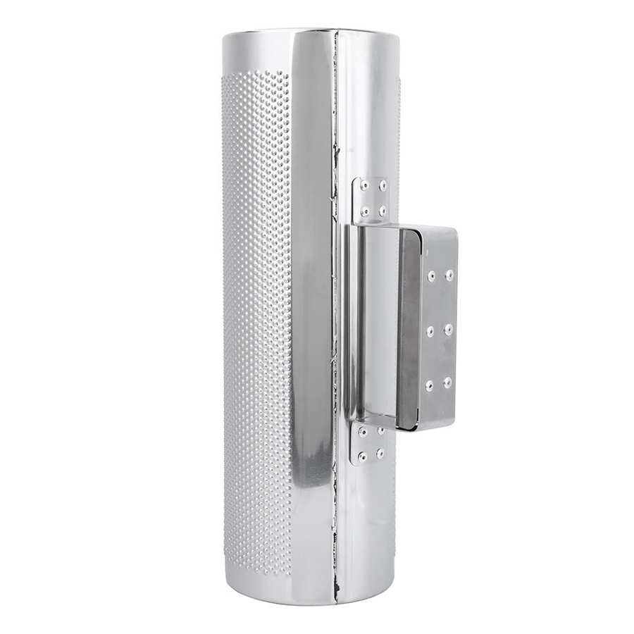 Instrumento de percusión resistente de Metal Guiro con raspador de tamaño pequeño para un rendimiento Amateur sonido claro y agradable