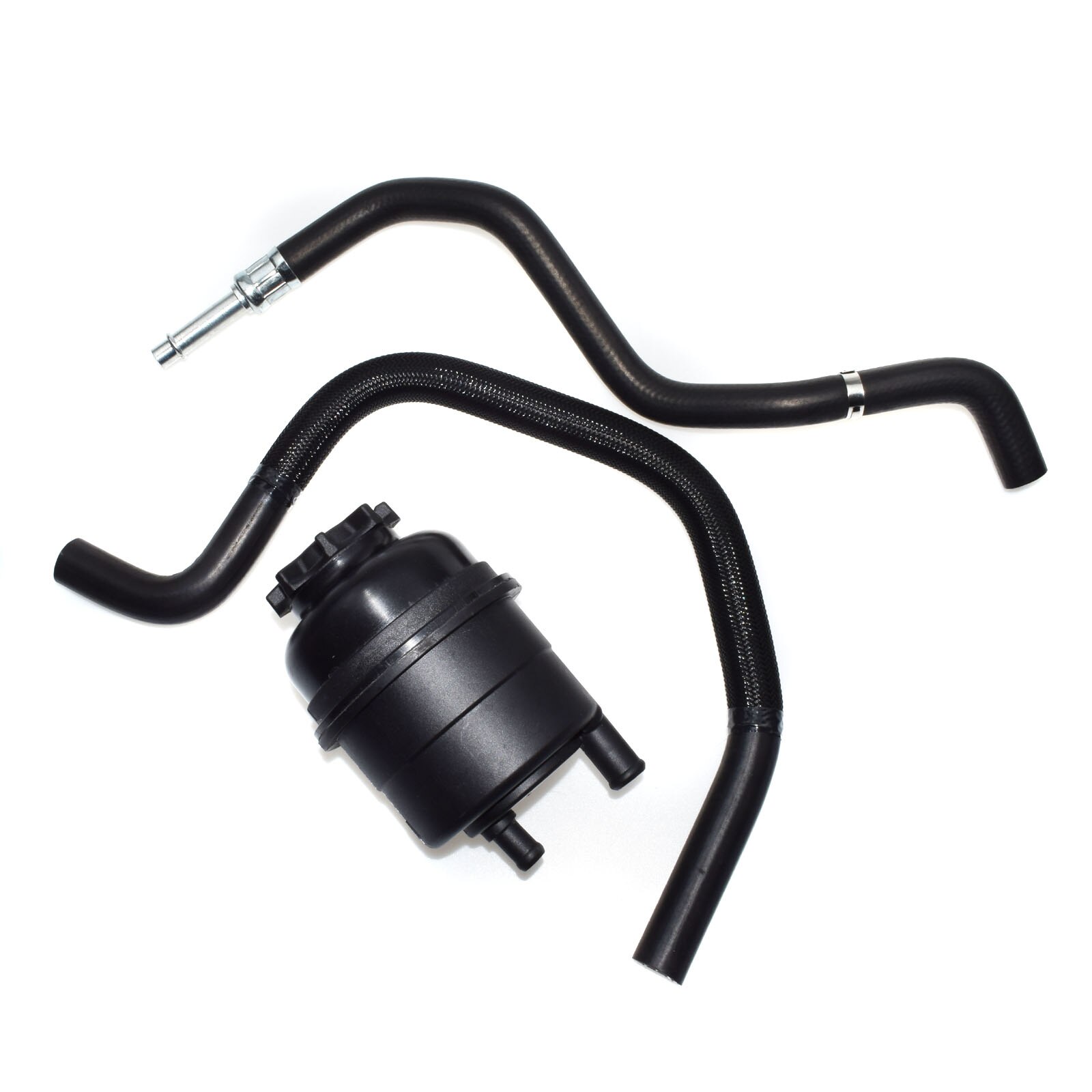 Set 3PCS Power Steering Reservoir and Hose Kits for BMW E39 520i 525i 528i 530i 32411097164 32411093130 32416851217