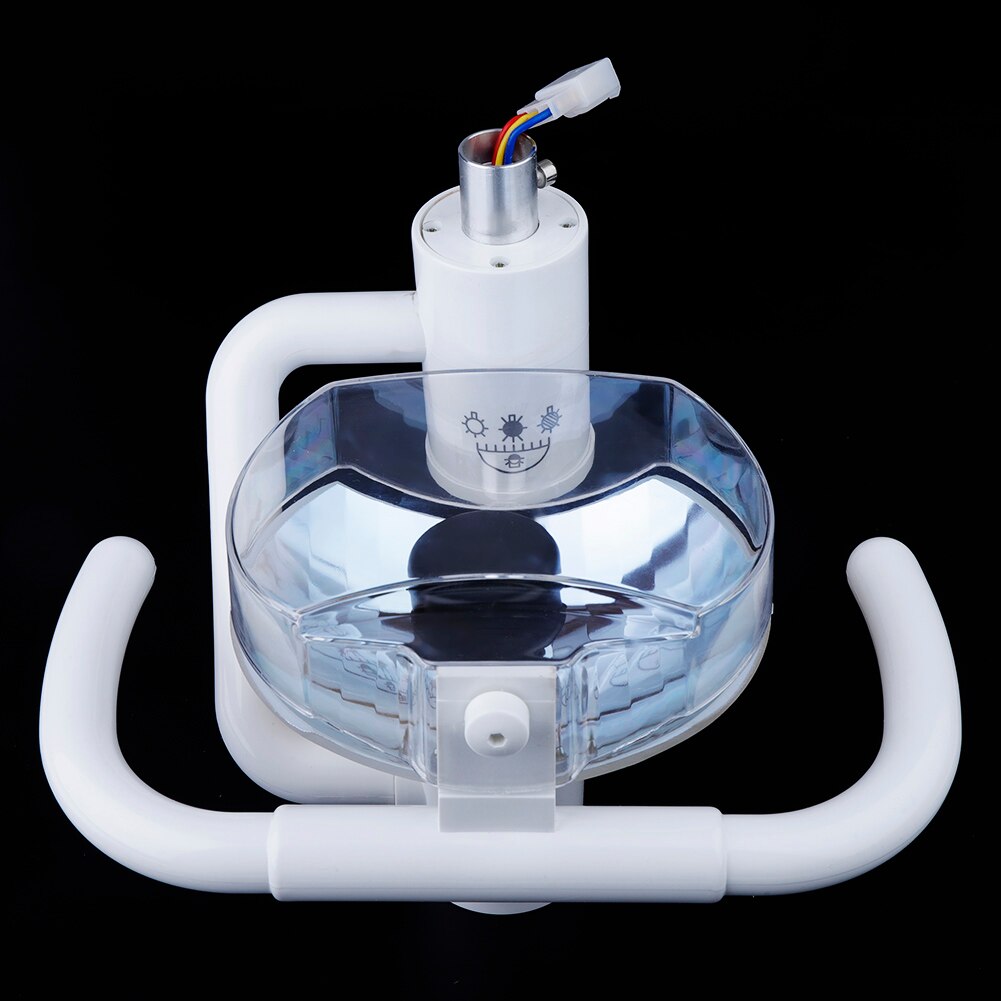 Lámpara Dental halógena cuadrada de 50W, luz fría, Oral, multiángulo ajustable, para unidad de dentista, silla, plataforma, limpieza más fácil de los dientes, nueva