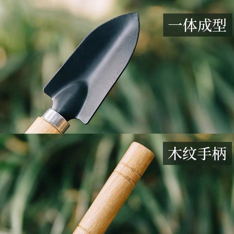 Home Gardening Tool Set Balcony Home-grown Mini Digging Suits Three-piece Shovel Rake Garden Tools Combination