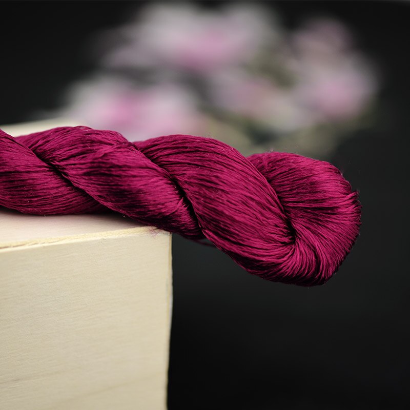 Zijde Borduurgaren/100% Zijden Draad/Hand Borduren Borduren Kruissteek/Rose Roze/9 Pure Kleuren: 9