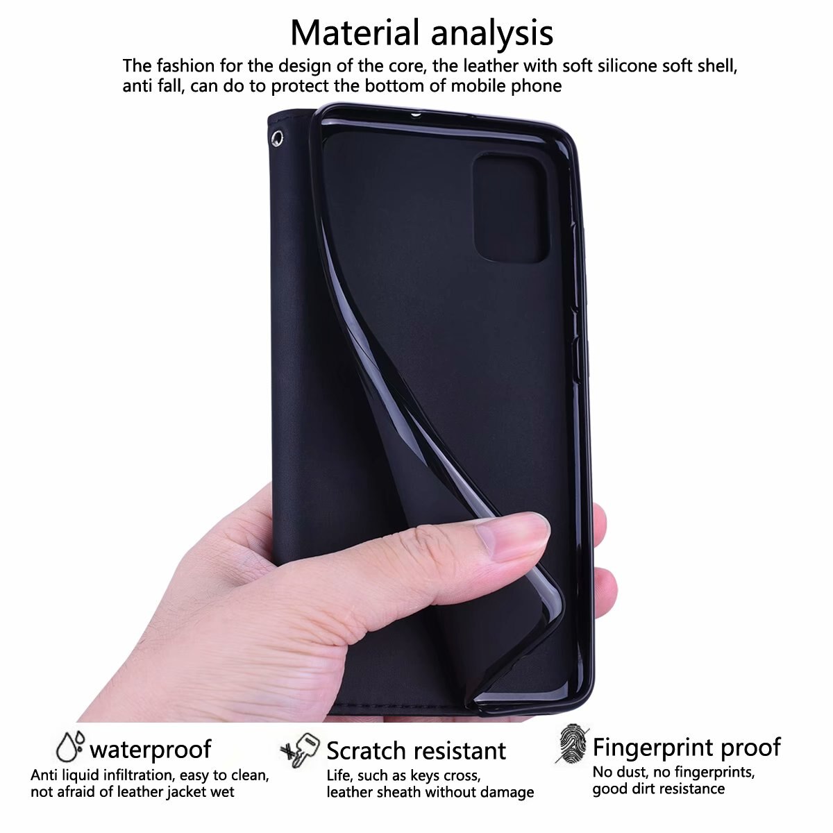 Housse portefeuille pour Oukitel C19 étui à rabat en cuir PU magnétique étui de téléphone pour Capinha para celulaire Oukitel C19 C18 C17 Pro Hoesje
